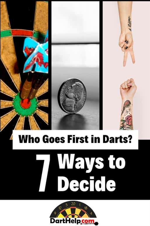 How to Decide Who Goes First When Playing Darts  