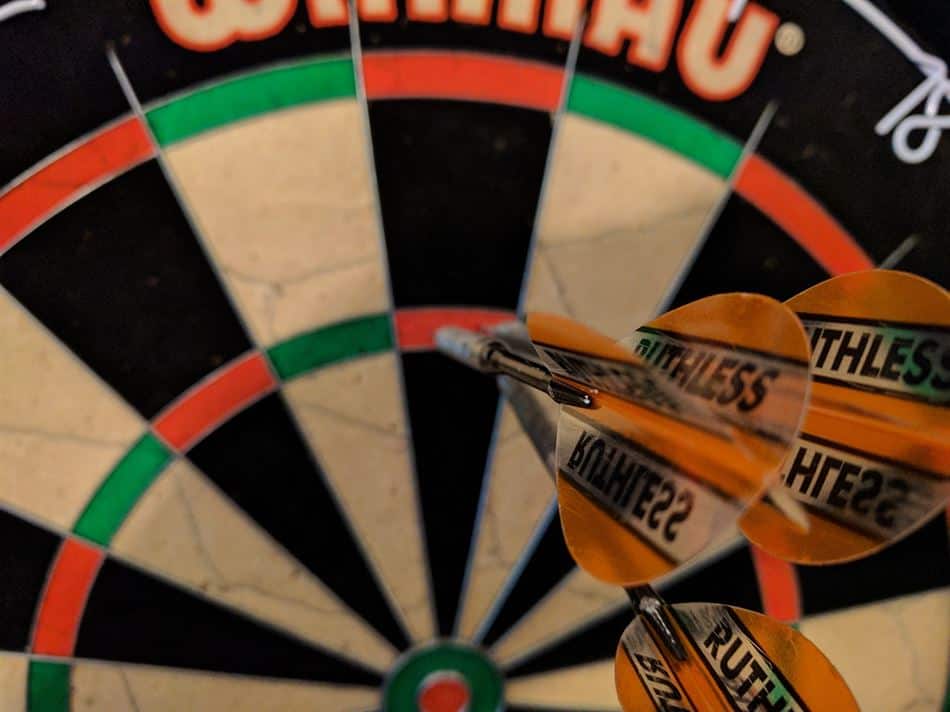 What is the best dart score?