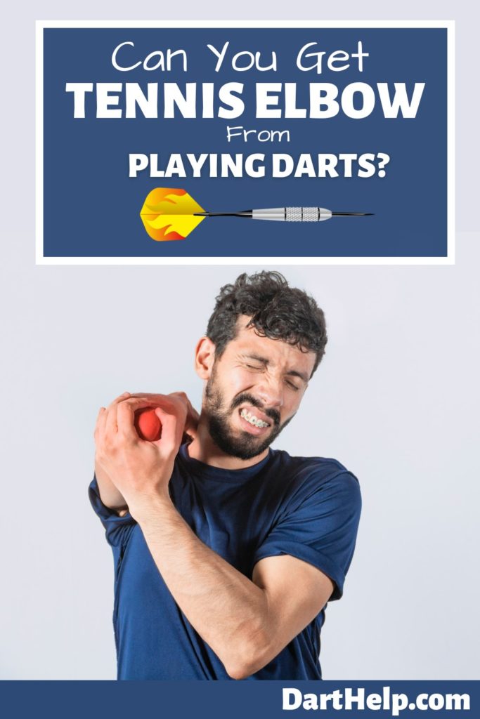 Beim Dartspielen kann man sich einen Tennisarm zuziehen