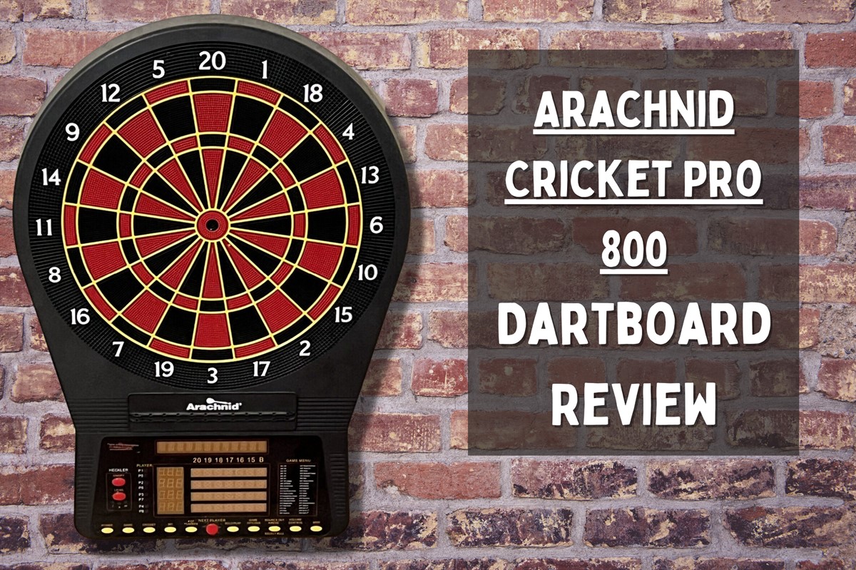 Arachnid Cricket Pro 800 Electronic Dartboard Review